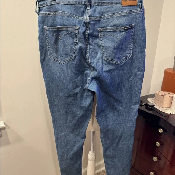 Calvin Klein  Blue Denim Jeans - Picture 6 of 8